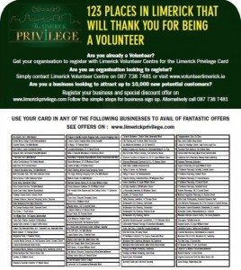 Limerick Privilege ad