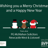 Happy Christmas from PG McMahon Solicitors Christmas 2016